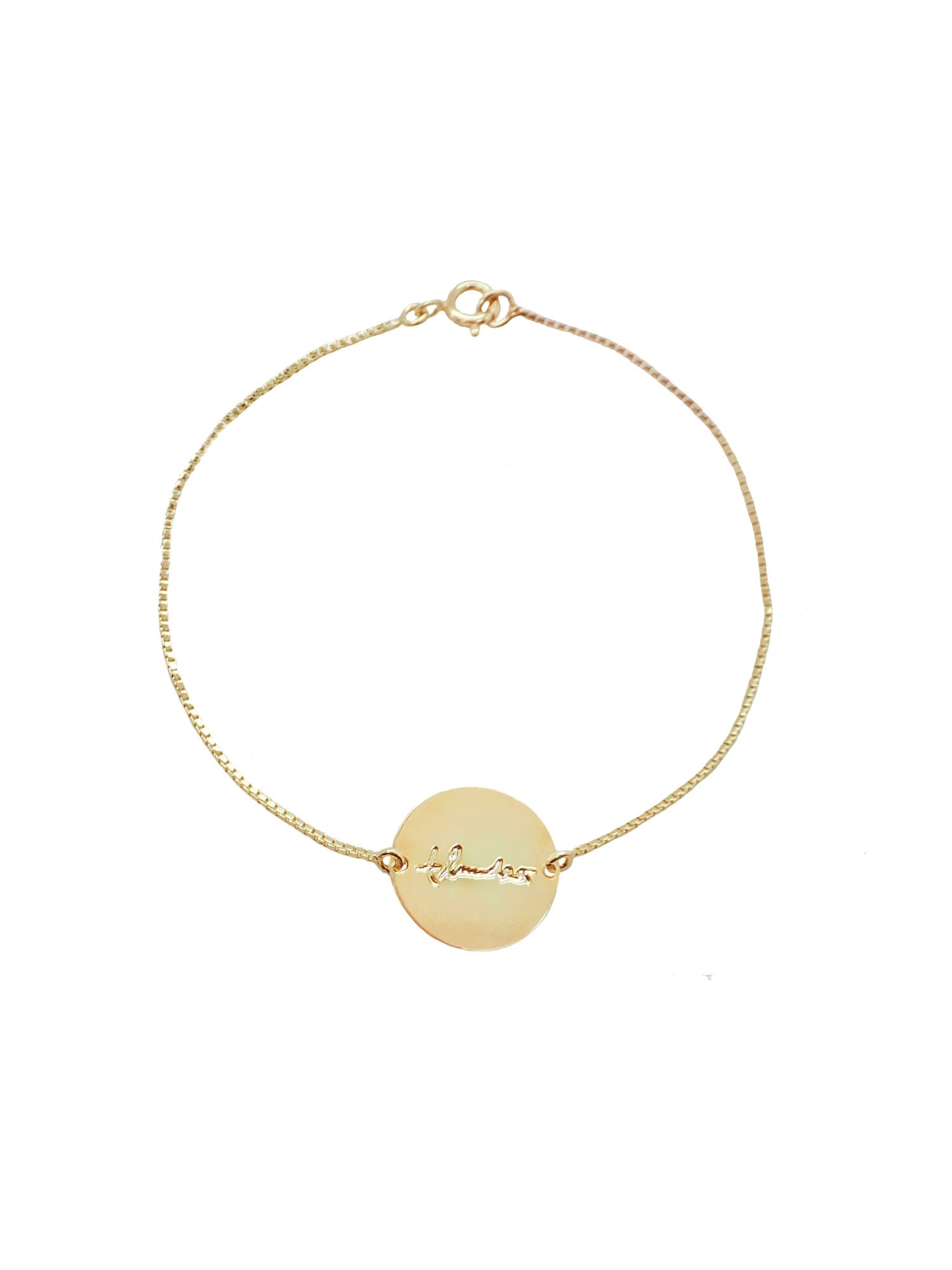 Bracelet PLAQUETTE thunder | GOLD