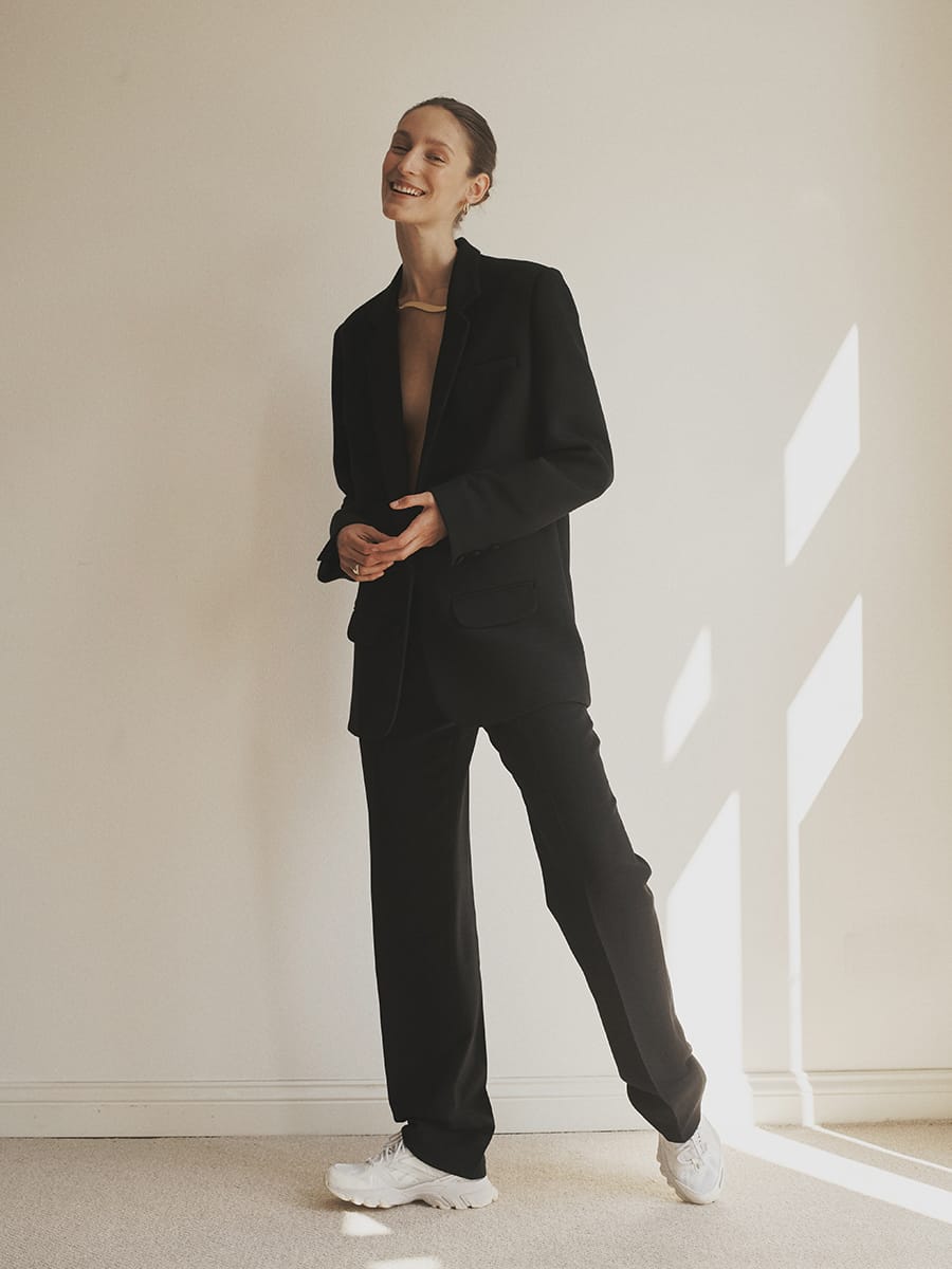 TROUSERS RIVER BLACK