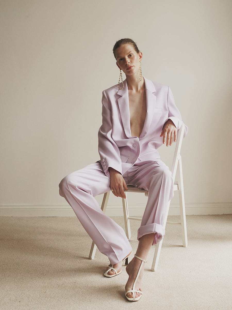 TROUSERS RIVER LAVENDER