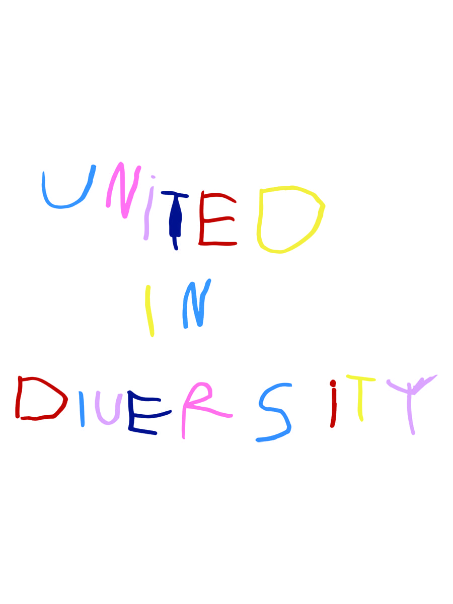 LONGSLEEVE UNITED IN DIVERSITY