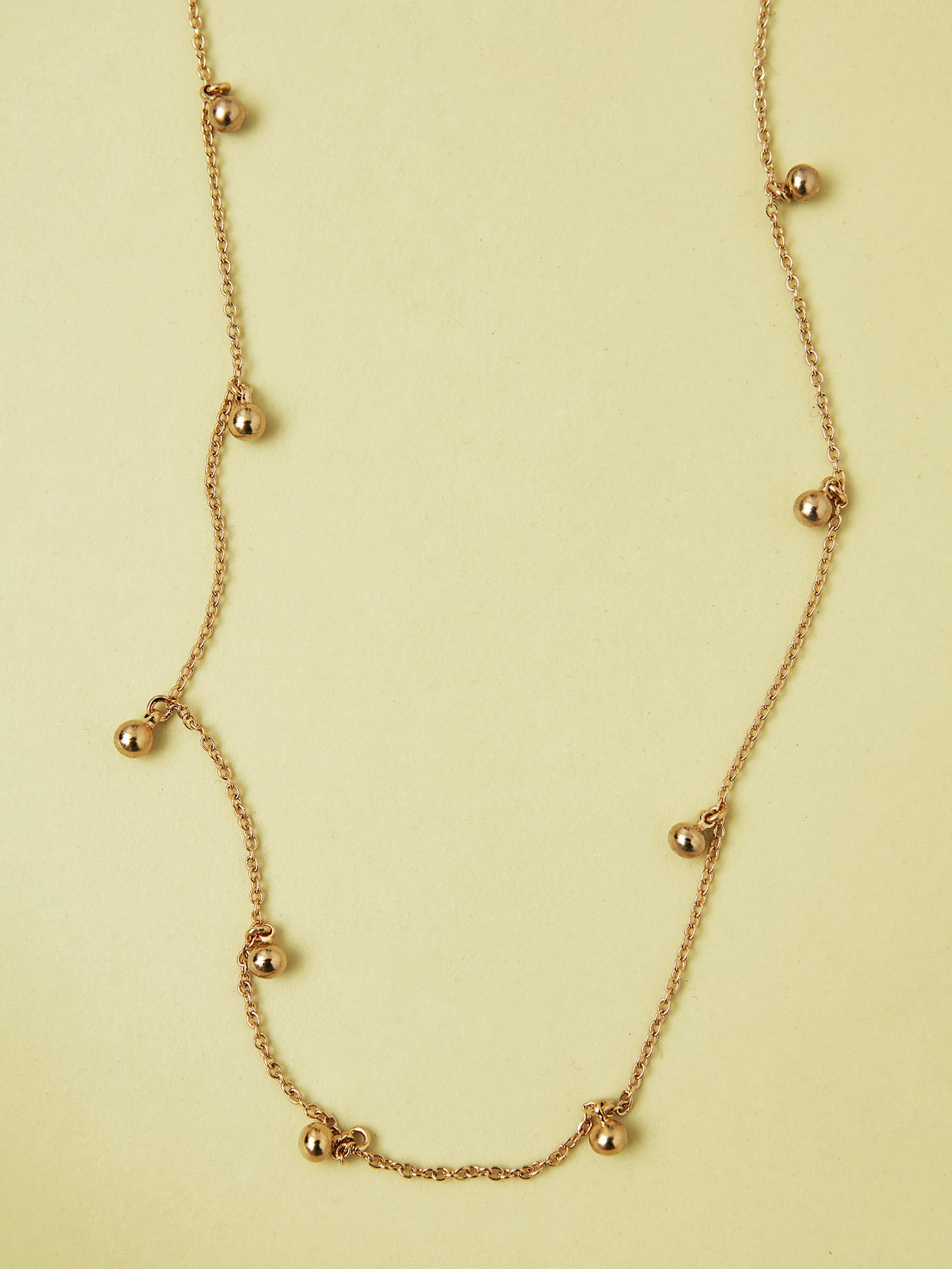 Necklace GOLDEN BEADS