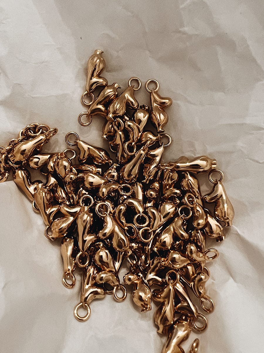 MOOMINTROLL® 3D 14K solid gold