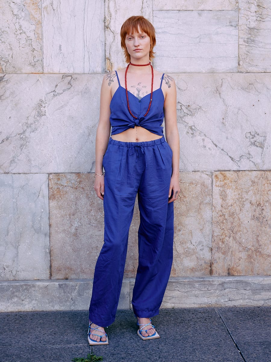 Top Rosa Linen