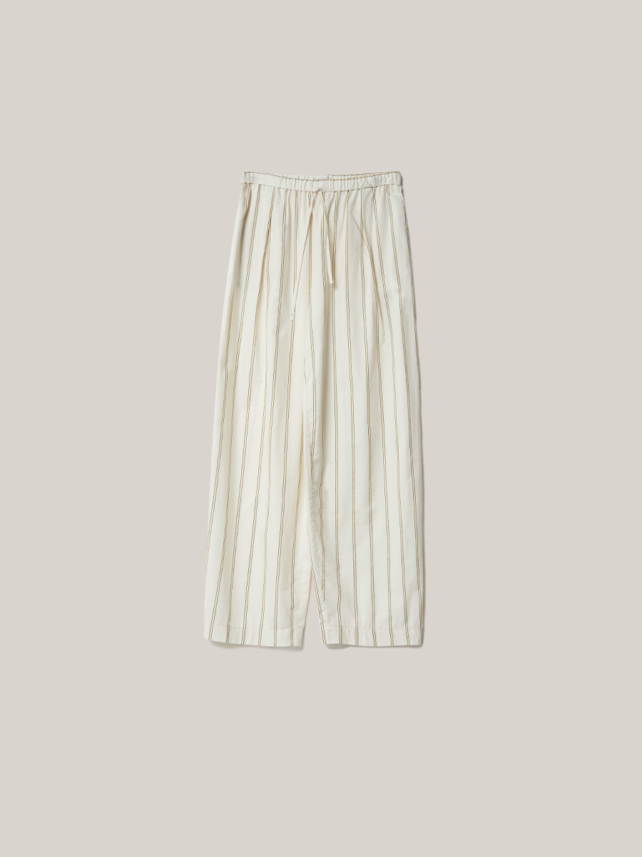 Drawstring Pants Striped