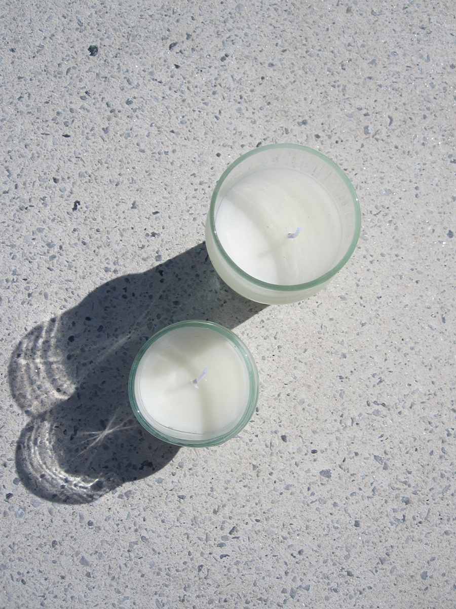 Recycled Glass Candle-Set