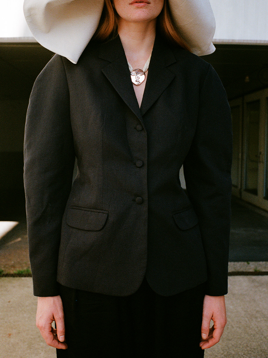 PETITE JACKET LINEN