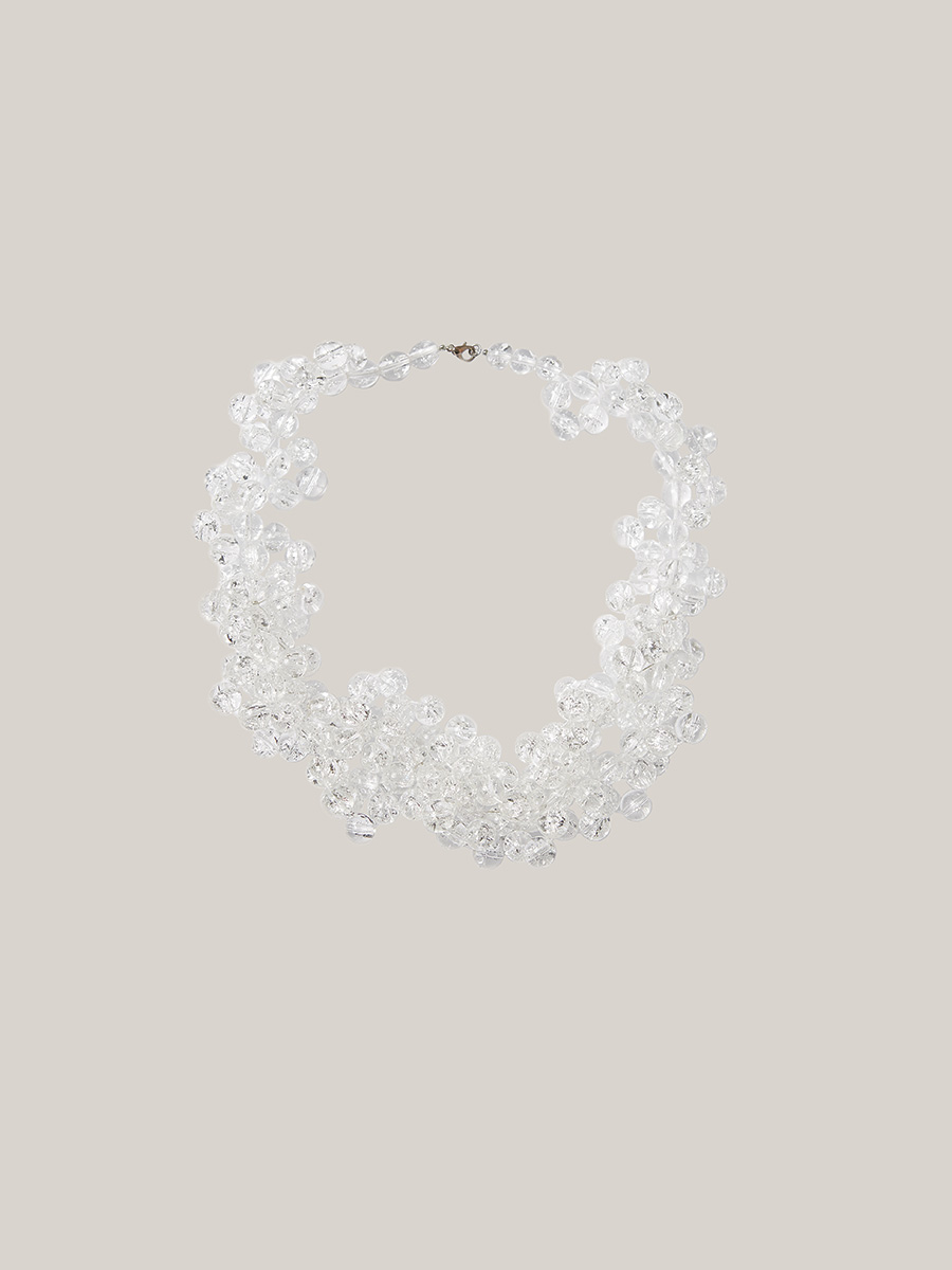 Crochet Beads Collier Ice Cube