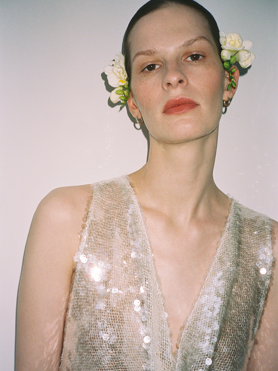 DRESS LOTUS SEQUINS