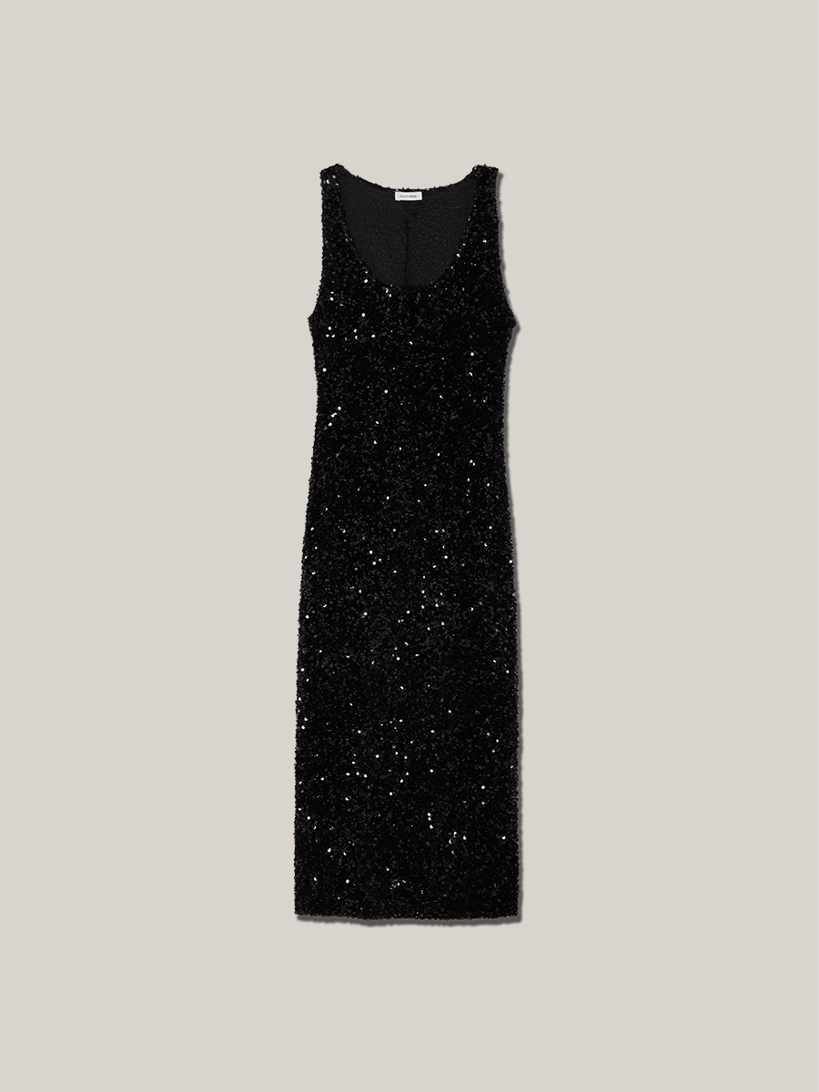 DRESS ALIGRA SEQUINS